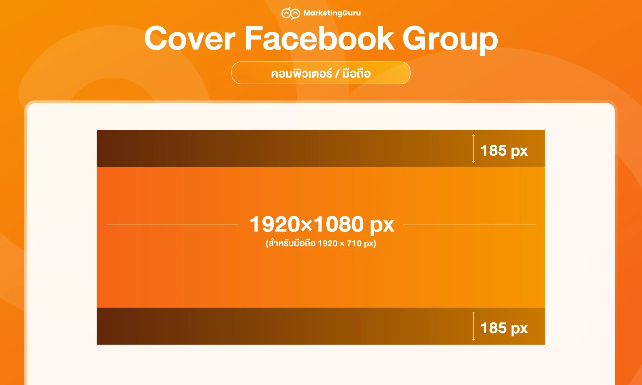 ขนาดภาพ Facebook