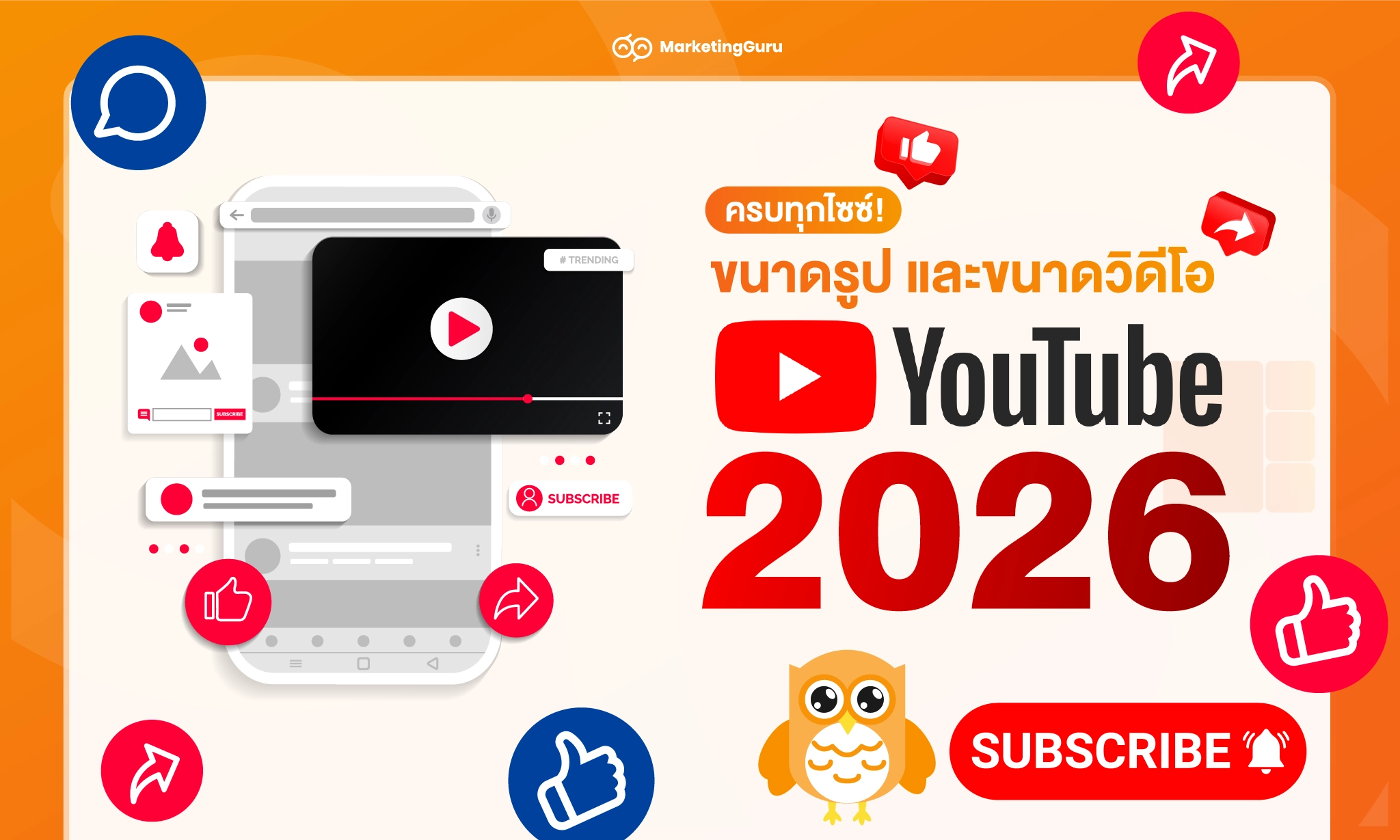 ขนาดวิดีโอ youtube 2026